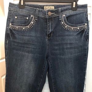 NWOT Earl Jeans Denim Capris Size 8